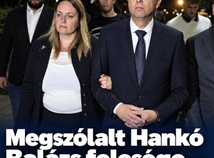 Megszólalt Hankó Balázs felesége – megrázó vallomást tett!