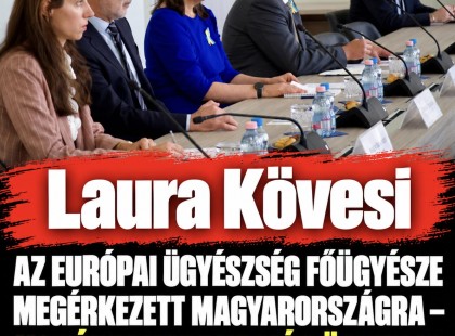Laura Kövesi az Európai Ügyészség főügyésze megérkezett Magyarországra – korábbi korrupciós ügyek is célkeresztbe kerülhetnek!