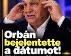 Orbán Viktor kitűzte a z időpontot!Bejelentette a dátumot, amikor visszavennék a hatalmat