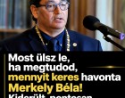 Most ülsz le, ha megtudod, mennyit keres havonta Merkely Béla! Kiderült, pontosan mennyi az annyi!