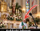 Sokkoló jelenet:Mise közben történt a tragédia, amit végignéztek a hívők.