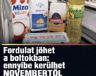 Fordulat jöhet a boltokban: ennyibe kerülhet NOVEMBERTŐL a cukor, a liszt, az étolaj és a tojás