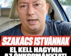 Szakács Istvánnak el kell hagynia az önkormányzati bérlakását