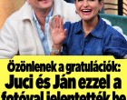 Özönlenek a gratulációk: Juci és Ján ezzel a fotóval jelentették be a nagy örömhírt –