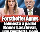 Forsthoffer Ágnes felmosta a padlót Kövér Lászlóval, úgy kiosztotta, hogy minden szava csattant!