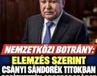 Lebuktak Csányi Sándorék, akik titokban az oroszoknak segíthettek finanszírozni a háborút! 𝐂𝐢𝐤𝐤 𝐚 𝐡𝐨𝐳𝐳𝐚́𝐬𝐳𝐨́𝐥𝐚́𝐬𝐨𝐤𝐧𝐚́𝐥!