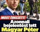 Azonnali bejelentést tett Magyar Péter az elektromos rollerek kapcsán!