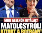 MNB volt alelnök kitálalt Matolcsyról!Kitört a botrány! Brutális, hogy mi került napvilágra !