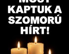 Fájdalmas hírrel indult a reggel – egy nagy MAGYAR híres embertől kell búcsút vennünk