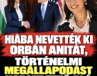 Hiába nevették ki Orbán Anitát, történelmi megállapodást hozott tető alá az USA-val!