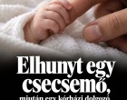 Elhunyt egy csecsemő, miután egy kórházi dolgozó tejet fecskendezhetett az ereibe, majd...