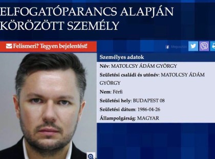 Matolcsy Ádám György ellen adtak ki elfogatóparancsot
