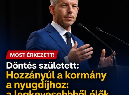 Rendkívüli döntés született:Hozzányúl a kormány a nyugdíjhoz: a legkevesebből élők örülhetnek nagyon!