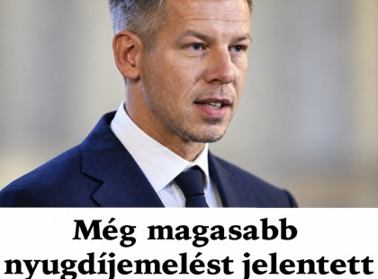 Fontos hír a nyugdíjasoknak: még magasabb nyugdíjemelést jelentett be Magyar Péter ! ? ? Cikk a hozzászólásoknál >>>