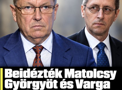 Beidézték Matolcsy Györgyöt és Varga Mihályt! Drámai dolgok derültek ki az idézéssel kapcsolatban!