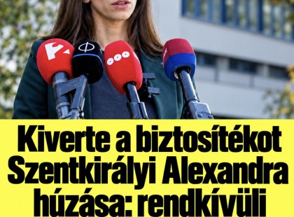 Kiverte a biztosítékot Szentkirályi Alexandra húzása: rendkívüli Házbizottságot hívnak össze!