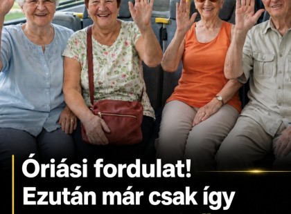 Óriási fordulat! Ezután már csak így utazhatnak az idősek tömegközlekedési eszközzel!