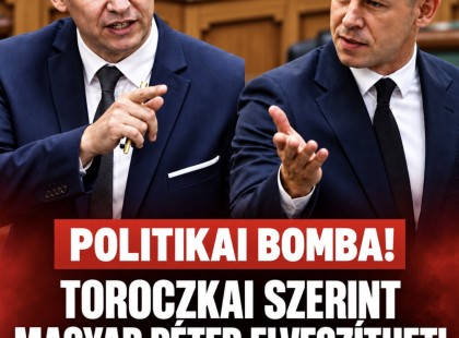 Politikai bomba! Toroczkai szerint Magyar Péter elveszítheti a miniszterelnöki széket!