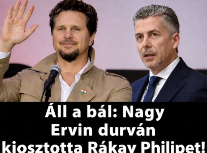 Nagy Ervin 30 perce tette ki EZT a Rákay Philipről... de 20 ezer ember kedvelte... és 100 ezer komment jött