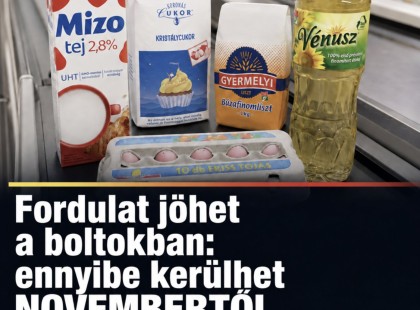 Fordulat jöhet a boltokban: ennyibe kerülhet NOVEMBERTŐL a cukor, a liszt, az étolaj és a tojás