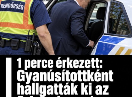 1 perce érkezett:Gyanúsítottként hallgatták ki az Orbán-kormány kulcsemberét
