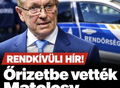 Őrizetbe vették Matolcsy Györgyöt – ügyvédje elmondta, mivel gyanúsítják
