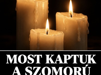 Megrendítő gyászhír érkezett – Fájdalmas búcsút kell vennünk egy ismert személyiségtől! ?????? ? ?????́???́??́?????́?!