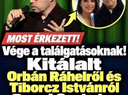 Most jelentette be Orbán Ráhelről és Tiborcz Istvánról Panyi Szabolcs ! EZ hihetetlen, a történtek fényében erre senki nem volt felkészülve: Részletek lent a hozzászólásoknál!