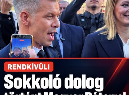 Sokkoló dolog történt Magyar Péterrel a Kossuth Téren