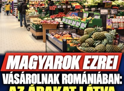 Magyarok ezrei vásárolnak Romániában:az árakat látva sokkot kaptunk!