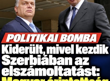 Kiderült, mivel kezdik Szerbiában az elszámoltatást: Magyar érintettség is van az ügyben.