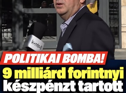 9 milliárd forintnyi készpénzt tartott otthoni széfjében Seszták Miklós.