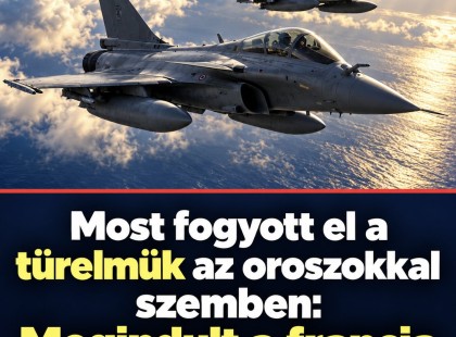 Most fogyott el a türelmük az oroszokkal szemben: Megindult a francia haderő !
