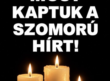 Fájdalmas hírrel indult a reggel – egy nagy MAGYAR híres embertől kell búcsút vennünk