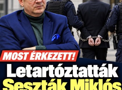 Letartóztatták Seszták Miklós pénzfutárát