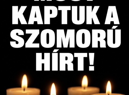 Most kaptuk a szörnyű hírt! Gyászba borult az ország – nagy név távozott közülünk! ?
