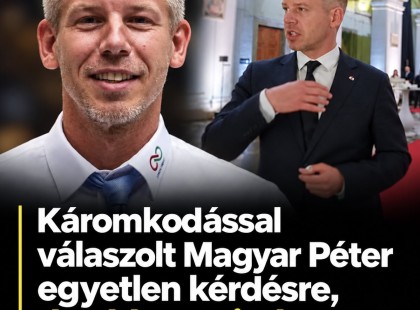 Káromkodással válaszolt Magyar Péter egyetlen kérdésre, de abban minden benne volt !